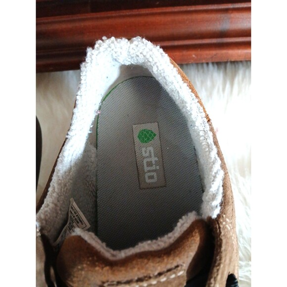 STIO Colter Men's Size 10.5 Low Top Brown Suede Slip-On Comfort Shoes - Picture 3 of 8